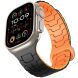 Ремешок Reframe Dragon Skin для Apple Watch 46 / 45 / 44 / SE 44 / 42 (Series 1-3) / Ultra / Ultra 2 - Black / Orange (371822OB). Фото 3 из 8