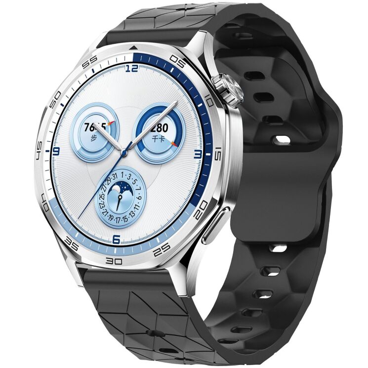 Ремінець Reframe Hexa Grip для годинників з шириною кріплення 22 мм - Black: фото 2 з 4