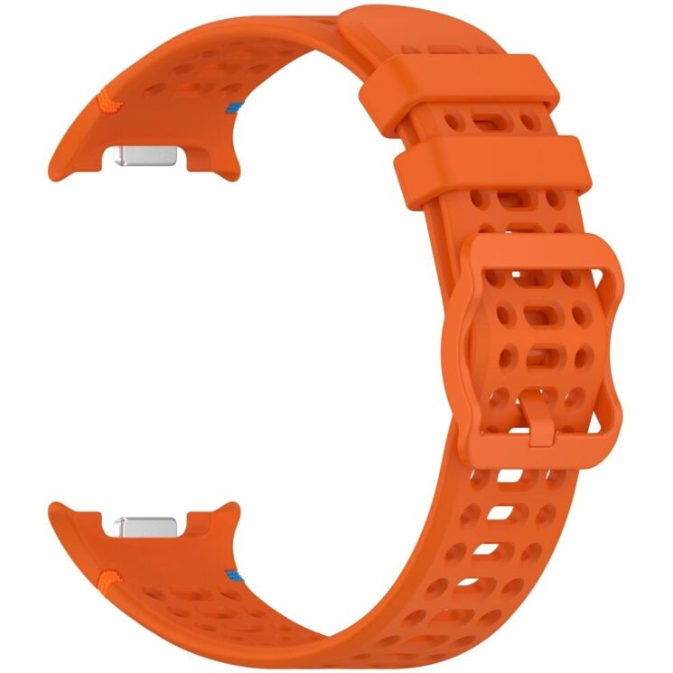 Ремінець Reframe Holes Design для Samsung Galaxy Watch 8 (40/44mm) / 8 Classic - Orange: фото 3 з 7