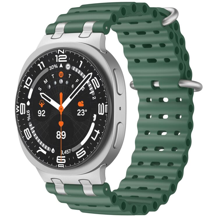 Ремінець Reframe Starlab Strap для Samsung Galaxy Watch 8 (40/44mm) / 8 Classic - Green: фото 3 з 4