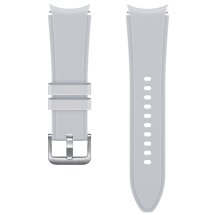 Ремешок Ridge Sport Band (S/M) для Samsung Galaxy Watch 4 / 4 Classic / 5 / 5 Pro / 6 / 6 Classic / 7 / FE (ET-SFR88SSEGRU) Техническая упаковка - Silver: фото 1 из 7