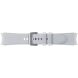 Ремешок Ridge Sport Band (S/M) для Samsung Galaxy Watch 4 / 4 Classic / 5 / 5 Pro / 6 / 6 Classic / 7 / FE (ET-SFR88SSEGRU) Техническая упаковка - Silver (284650S). Фото 2 из 7