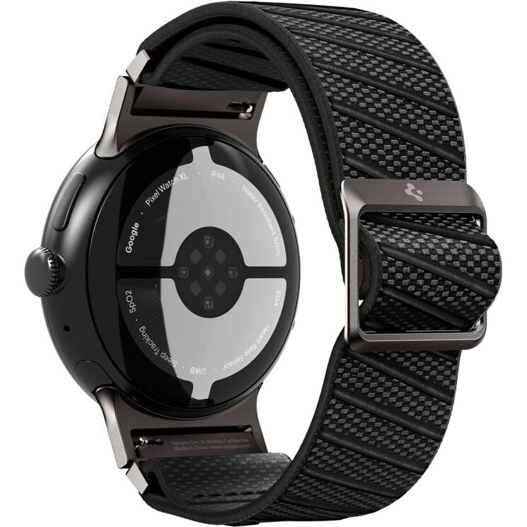 Ремешок Spigen Lite Fit X для Google Pixel Watch 4 / 3 (45mm) AMP09487 - Black: фото 4 из 15