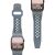 Ремешок URBAN ARMOR GEAR (UAG) Monarch Strap для Apple Watch 46 / 44 / SE 44 / 45 / Ultra / Ultra 2 (49mm) 194158114136 - Blue / Titanium: фото 1 из 13