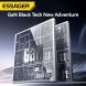 Сетевое зарядное устройство ESSAGER Gamet 33W GaN C+U (ECT33W-GMB01-Z) - Black (995691B). Фото 8 из 12