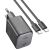 Сетевое зарядное устройство Hoco N42 Elogiado 2C PD45W + кабель Type-C to Type-C - Black: фото 1 из 10