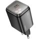 Сетевое зарядное устройство Hoco N54 Monsoon PD45W - Black (960123B). Фото 1 из 5