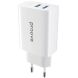 Мережевий зарядний пристрій Proove Rapid 30W (2USB + Type-C) - White (960103W). Фото 3 з 7