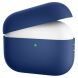 Силиконовый чехол Deexe Silicone Case (FH) для Apple AirPods Pro 2 - Dark Blue (306003DB). Фото 5 из 5