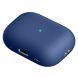 Силиконовый чехол Deexe Silicone Case (FH) для Apple AirPods Pro 2 - Dark Blue (306003DB). Фото 2 из 5