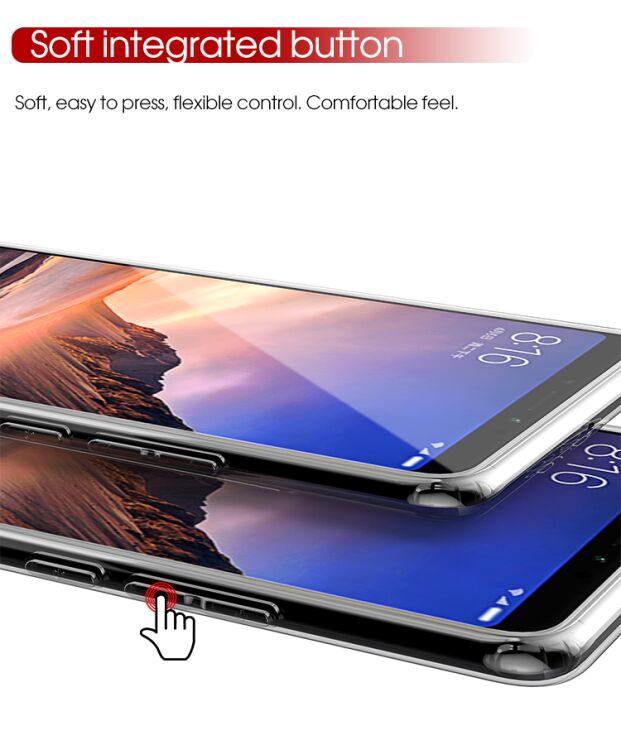 Силіконовий чохол IPAKY Soft TPU для Xiaomi Mi Max 3: фото 9 з 12