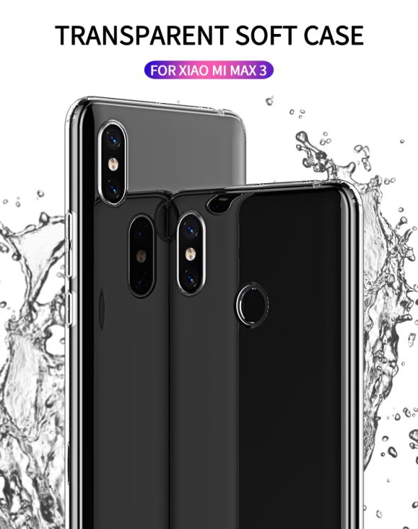 Силіконовий чохол IPAKY Soft TPU для Xiaomi Mi Max 3: фото 6 з 12