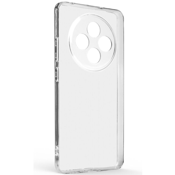 Силиконовый (TPU) чехол ArmorStandart Air Series для OPPO Reno 12 F/FS - Clear: фото 2 из 6