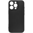 Силиконовый (TPU) чехол ArmorStandart Matte Slim Fit для Apple iPhone 16 Pro - Black (366298B)