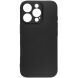 Силиконовый (TPU) чехол ArmorStandart Matte Slim Fit для Apple iPhone 16 Pro - Black (366298B). Фото 1 из 5