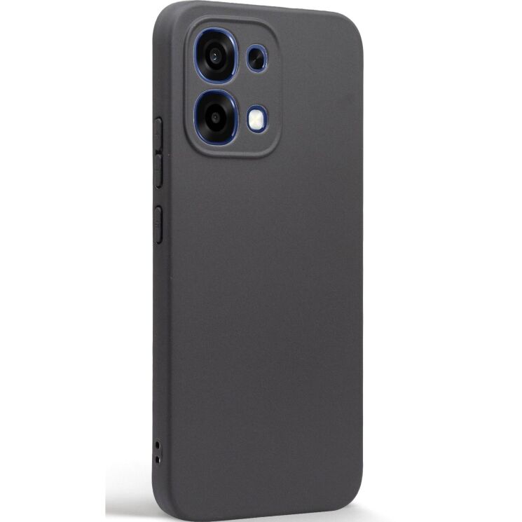 Силіконовий (TPU) чохол ArmorStandart Matte Slim Fit для OPPO A6 Pro - Black: фото 2 з 5