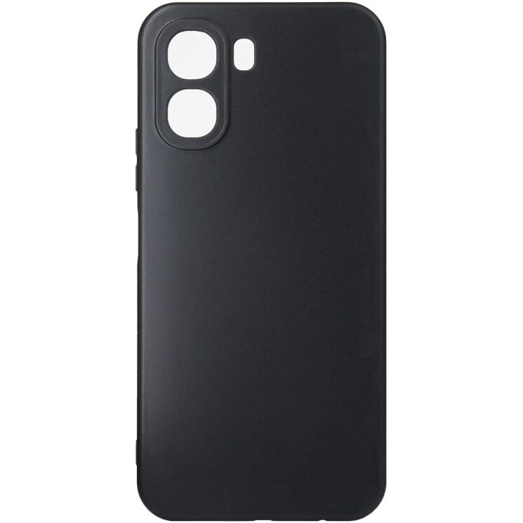 Силиконовый (TPU) чехол ArmorStandart Matte Slim Fit для OPPO A6x - Black: фото 1 из 5