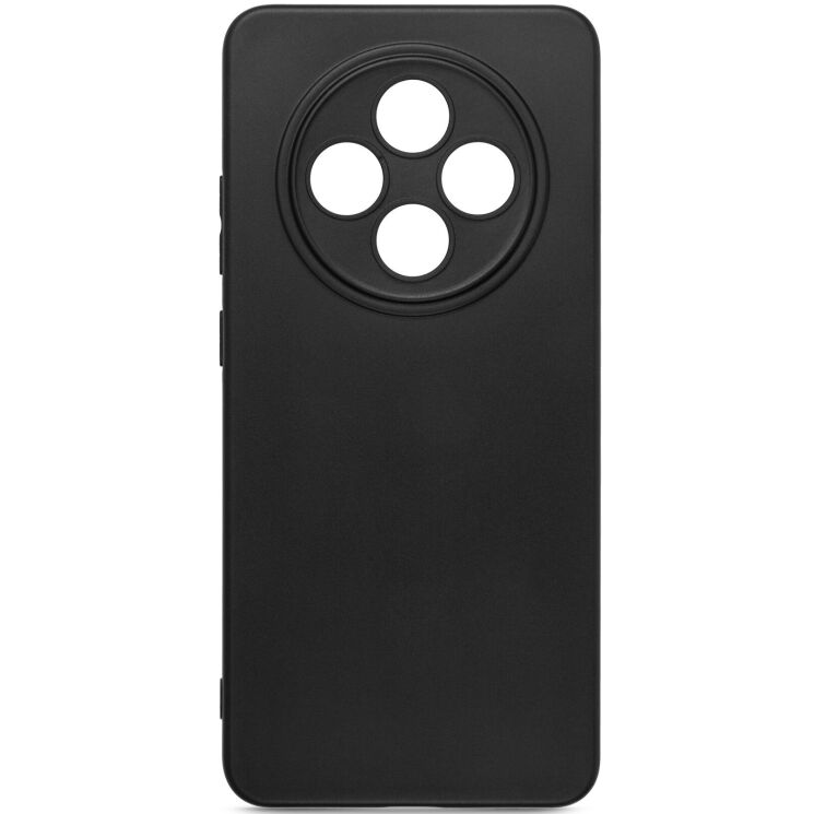 Силіконовий (TPU) чохол ArmorStandart Matte Slim Fit для OPPO Reno 12 F/FS - Black: фото 1 з 5