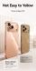 Силіконовий (TPU) чохол BASEUS Simple Series для Apple iPhone 17 - Transparent (387275T). Фото 11 з 15