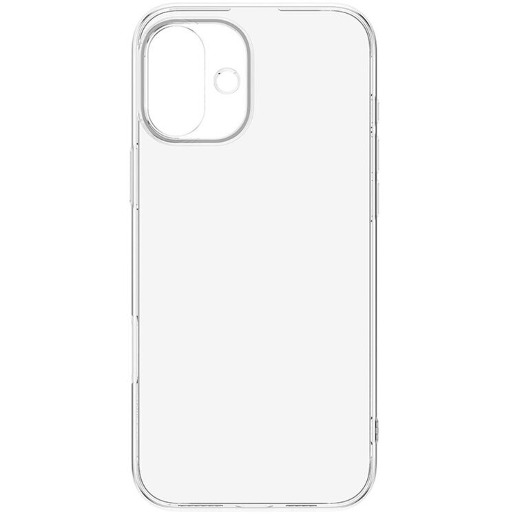 Силіконовий (TPU) чохол BASEUS Simple Series для Apple iPhone 17 - Transparent: фото 2 з 15