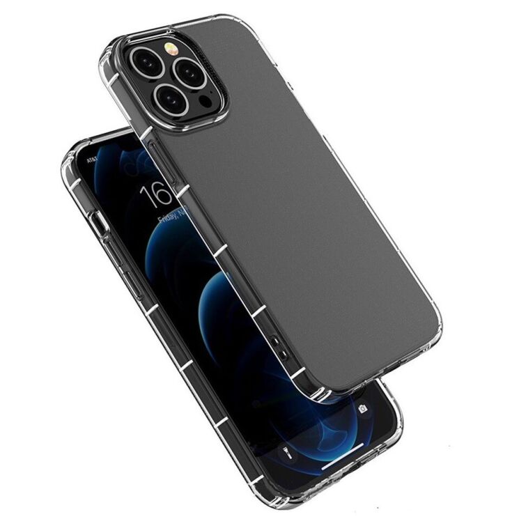 Силіконовий (TPU) чохол Deexe Clear Cover для Apple iPhone 14 - Transparent: фото 4 з 8