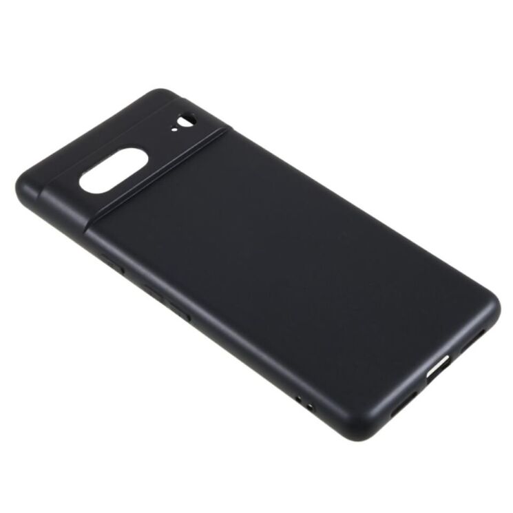 Силиконовый (TPU) чехол Deexe Matte Case для Google Pixel 7 - Black: фото 4 из 7