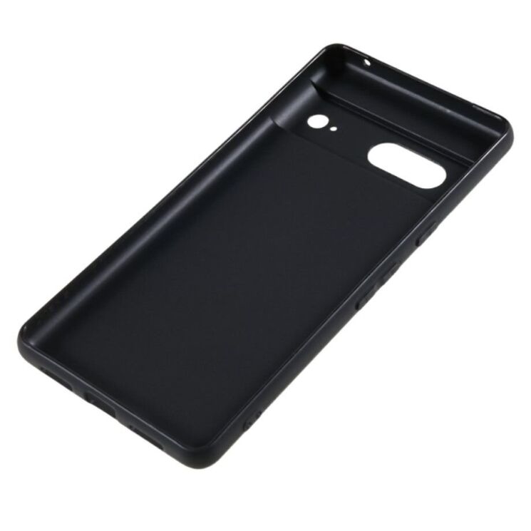 Силиконовый (TPU) чехол Deexe Matte Case для Google Pixel 7 - Black: фото 5 из 7