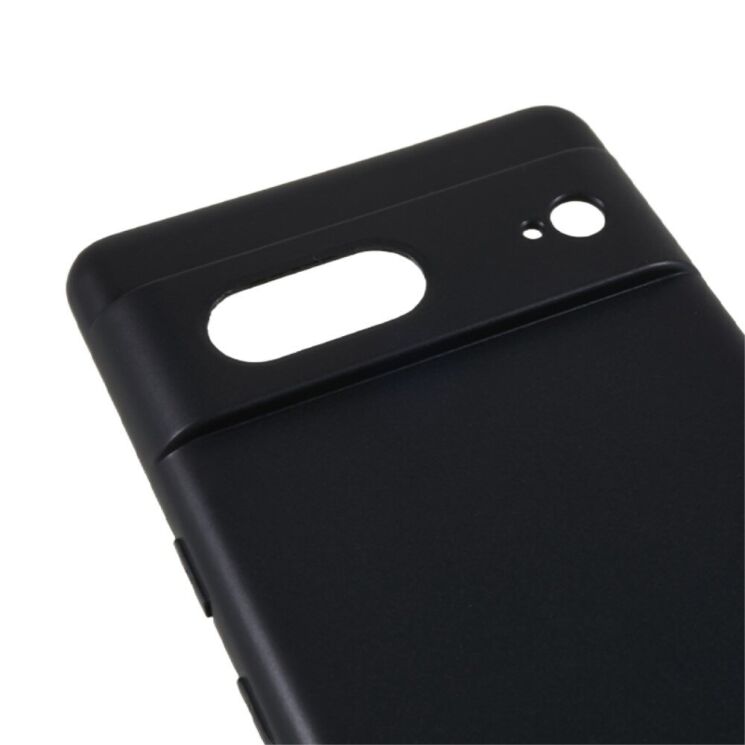 Силиконовый (TPU) чехол Deexe Matte Case для Google Pixel 7 - Black: фото 6 из 7
