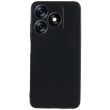 Силиконовый (TPU) чехол Deexe Matte Case для TECNO Spark 10 - Black (325415B)