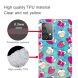 Силиконовый (TPU) чехол Deexe Pretty Glossy для Samsung Galaxy A53 - Green Leaves (292606B). Фото 4 из 4