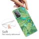 Силиконовый (TPU) чехол Deexe Pretty Glossy для Samsung Galaxy A53 - Green Leaves (292606B). Фото 3 из 4