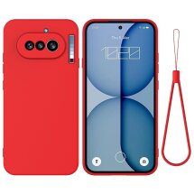 Силіконовий (TPU) чохол Deexe Silicone Case для Nothing Phone (4a) - Red: фото 1 з 9