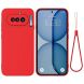 Силіконовий (TPU) чохол Deexe Silicone Case для Nothing Phone (4a) - Red (411314R). Фото 1 з 9