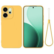 Силіконовий (TPU) чохол Deexe Silicone Case для OPPO Reno 15 Pro - Yellow: фото 1 з 9
