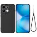 Силіконовий (TPU) чохол Deexe Silicone Case для OPPO Reno 16 F/FS - Black (413420B). Фото 1 з 9
