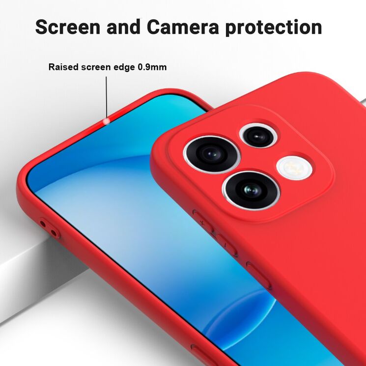 Силиконовый (TPU) чехол Deexe Silicone Case для OPPO Reno 16 F/FS - Green: фото 5 из 9