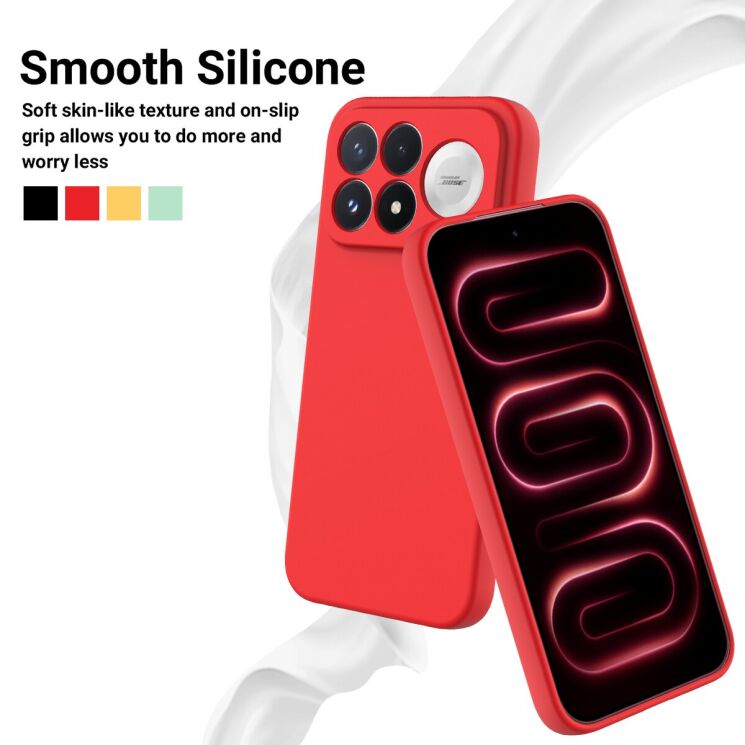 Силиконовый (TPU) чехол Deexe Silicone Case для Xiaomi Poco F9 Pro - Black: фото 4 из 9