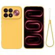 Силіконовий (TPU) чохол Deexe Silicone Case для Xiaomi Poco F9 Ultra - Yellow (430114Y)