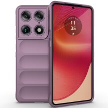 Силиконовый (TPU) чехол Deexe Terra Case для Motorola Signature - Light Purple: фото 1 из 5