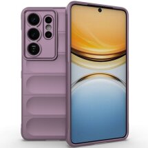 Силиконовый (TPU) чехол Deexe Terra Case для Samsung Galaxy S26 Ultra - Light Purple: фото 1 из 5