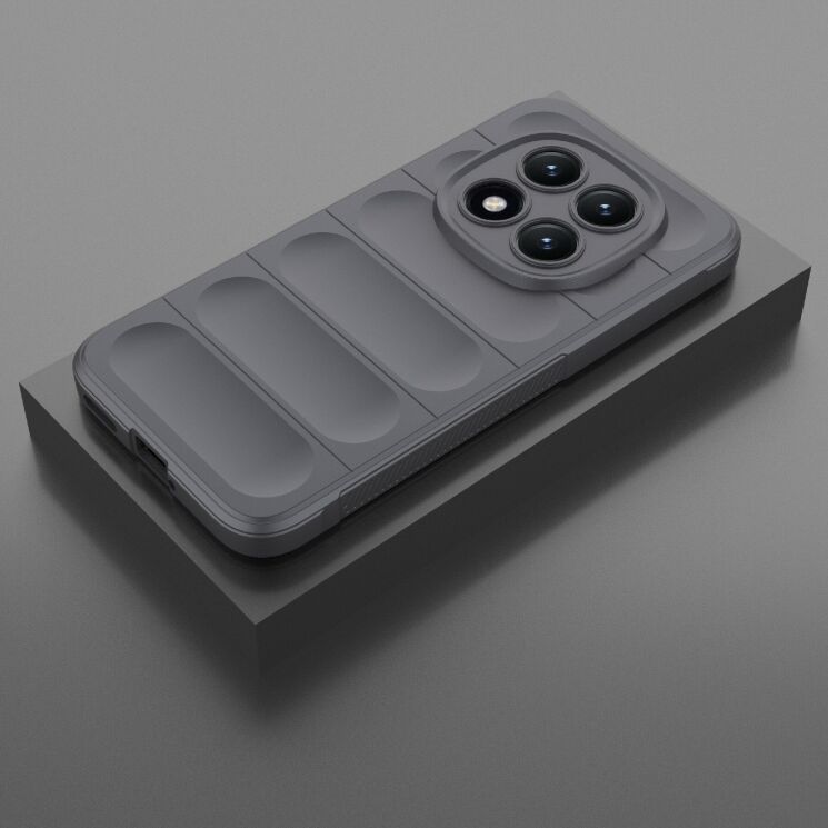 Силиконовый (TPU) чехол Deexe Terra Case для Xiaomi Redmi Note 15 Pro Plus / Poco M8 Pro 5G - Dark Grey: фото 2 из 5