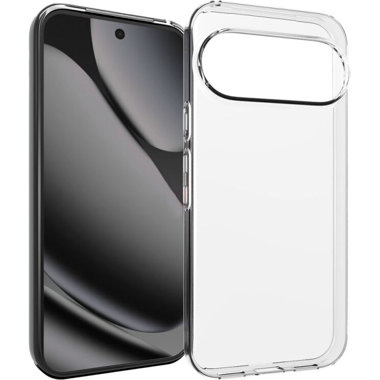 Силиконовый (TPU) чехол Deexe UltraThin для Google Pixel 11 Pro XL - Transparent: фото 1 из 5