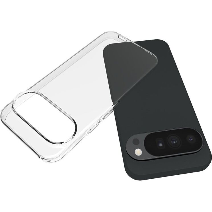 Силиконовый (TPU) чехол Deexe UltraThin для Google Pixel 11 Pro XL - Transparent: фото 4 из 5