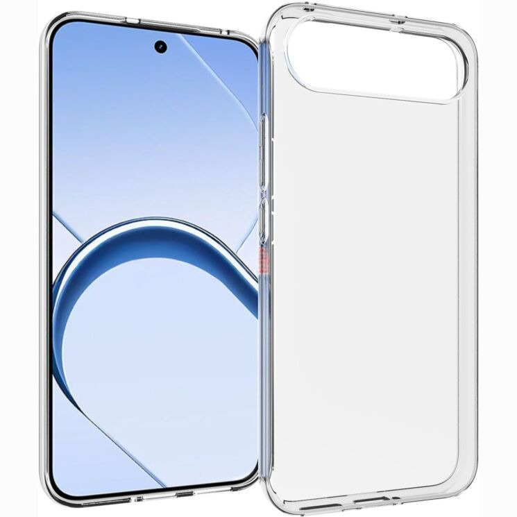 Силіконовий (TPU) чохол Deexe UltraThin для Realme 16 - Transparent: фото 1 з 5
