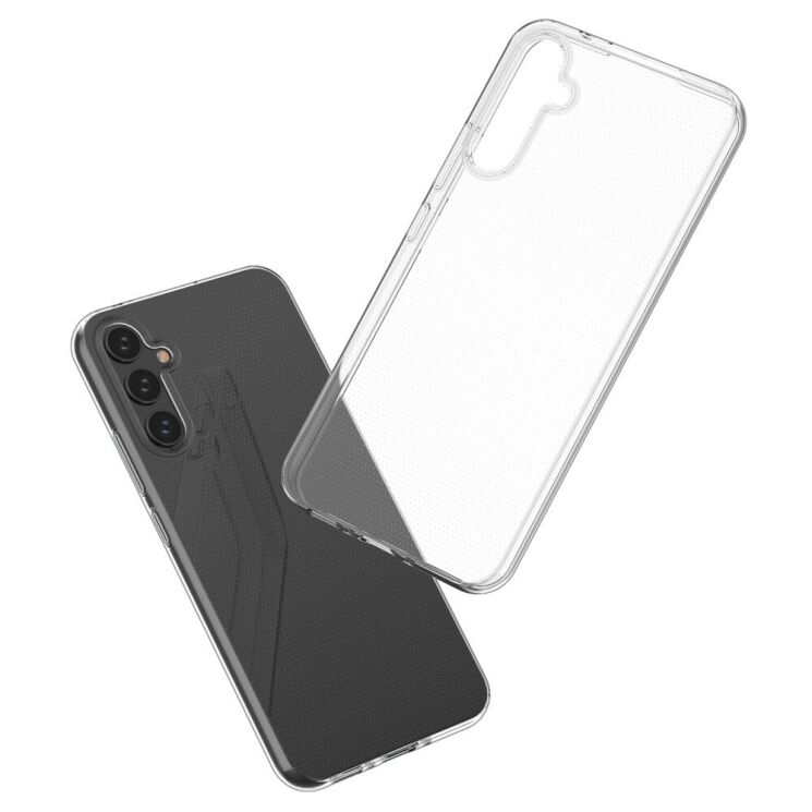 Силиконовый (TPU) чехол Deexe UltraThin для Samsung Galaxy A34 (A346) - Transparent: фото 5 из 8