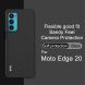 Силіконовий (TPU) чохол IMAK UC-3 Series для Motorola Edge 20 - Black (289001B). Фото 13 з 15