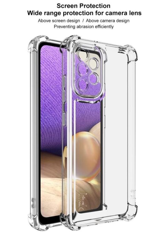 Силиконовый (TPU) чехол IMAK UX-4 Series для Samsung Galaxy A32 (А325) - Transparent: фото 11 из 14