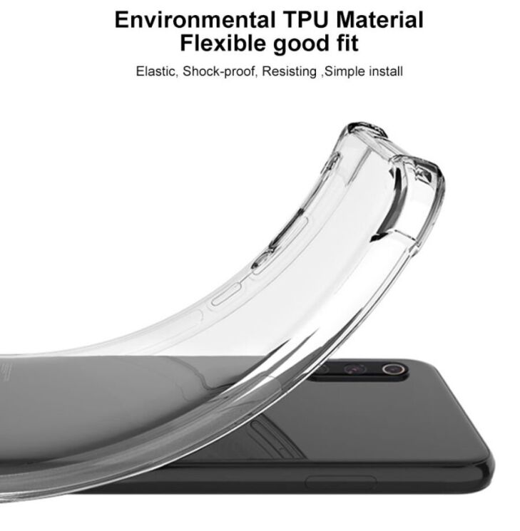 Силиконовый (TPU) чехол IMAK UX-4 Series для Samsung Galaxy A32 (А325) - Transparent: фото 12 из 14