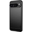 Силиконовый (TPU) чехол MOFI Carbon Fiber для Google Pixel 9 Pro - Black (359900B)