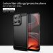 Силиконовый (TPU) чехол MOFI Carbon Fiber для Motorola Moto G15 - Black (372632B). Фото 2 из 9